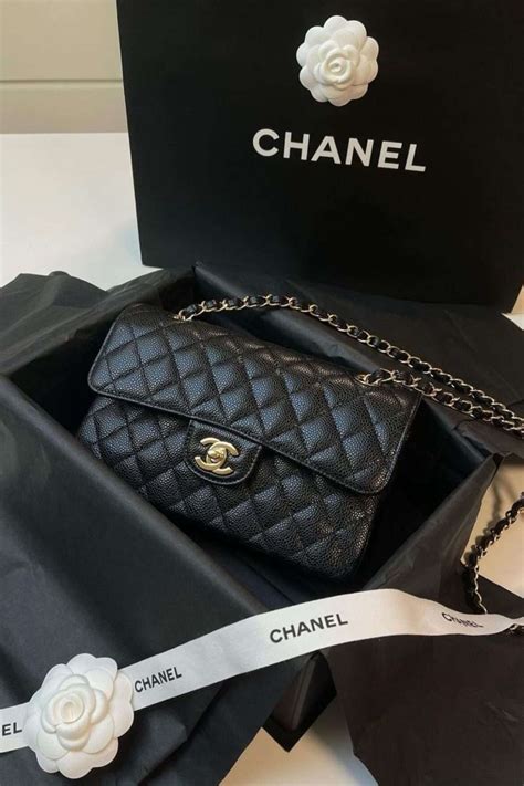 chanel classic cavier|chanel lambskin vs caviar bag.